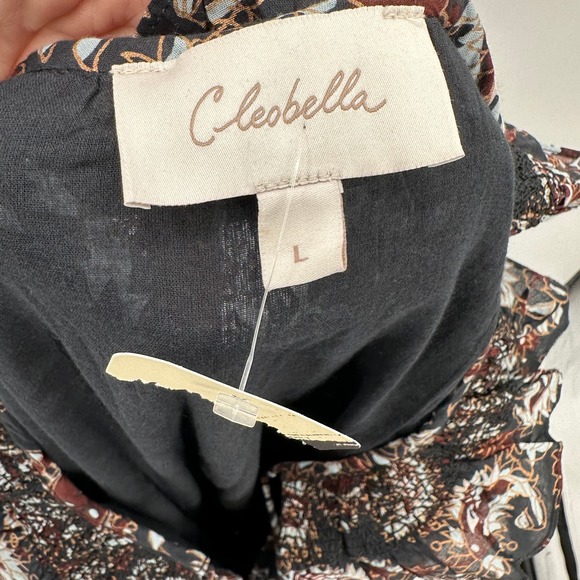 CLEOBELLA NWT Carolyn Paisley Print Mini Dress // L - Picture 6 of 16